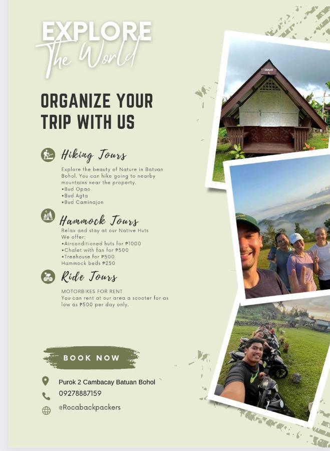 Roca'S Homestay Backpackers Chalet Batuan Buitenkant foto